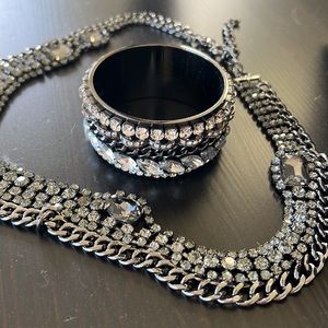 J.Crew Necklace & Bangle Set